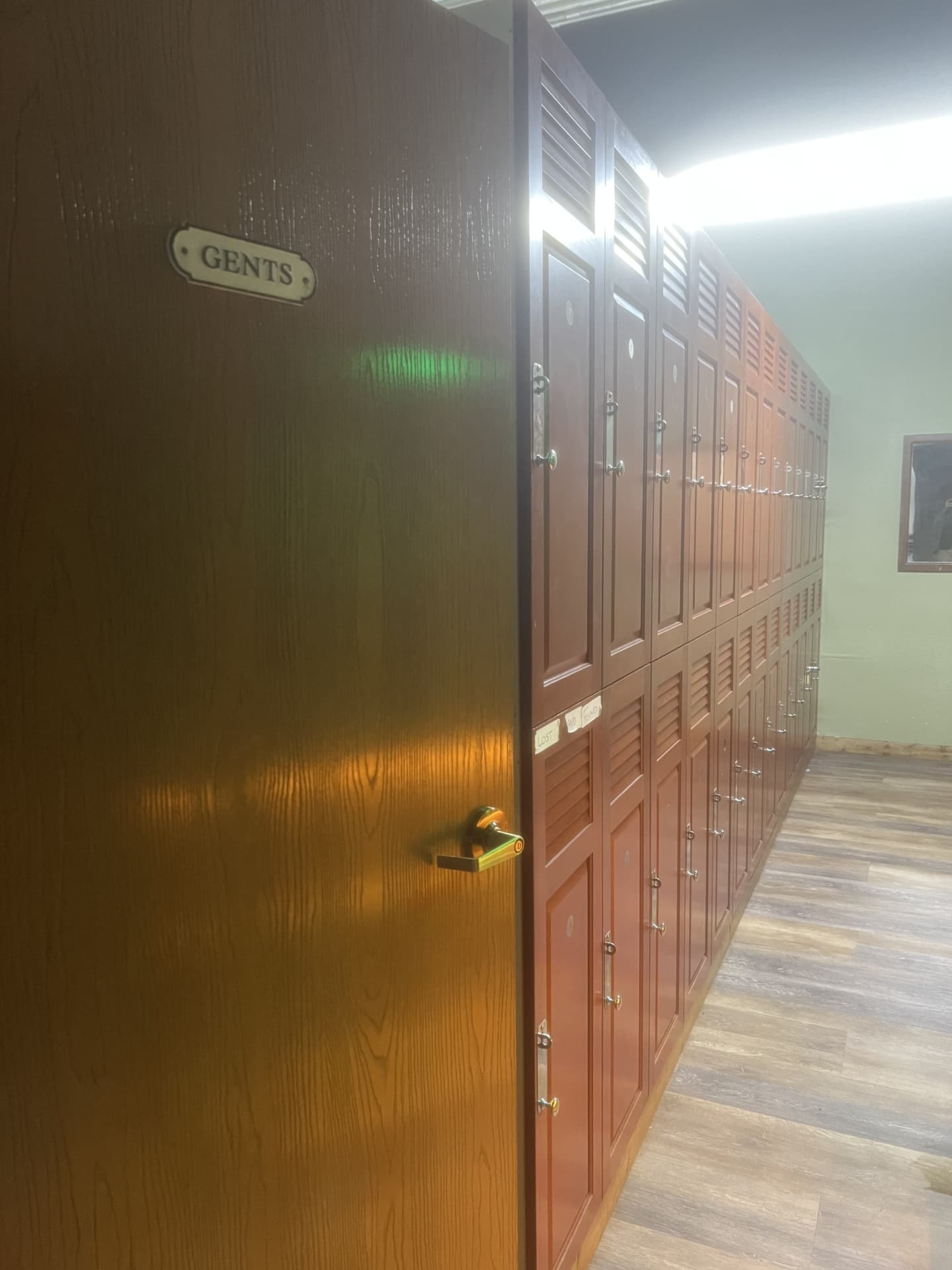 Locker room at Longhouse Submission Grappling