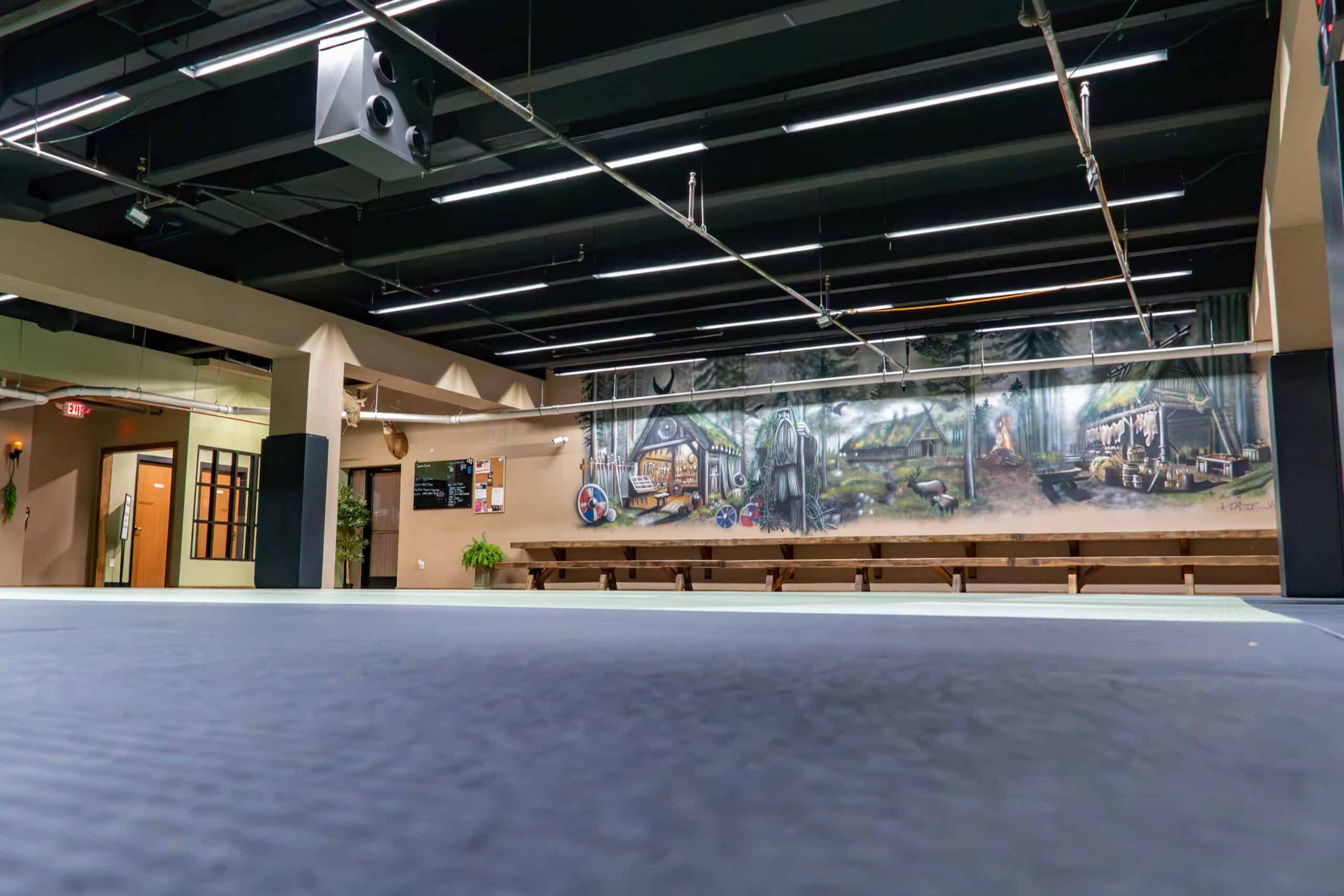 5000 square foot mat space at Longhouse BJJ Grand Blanc