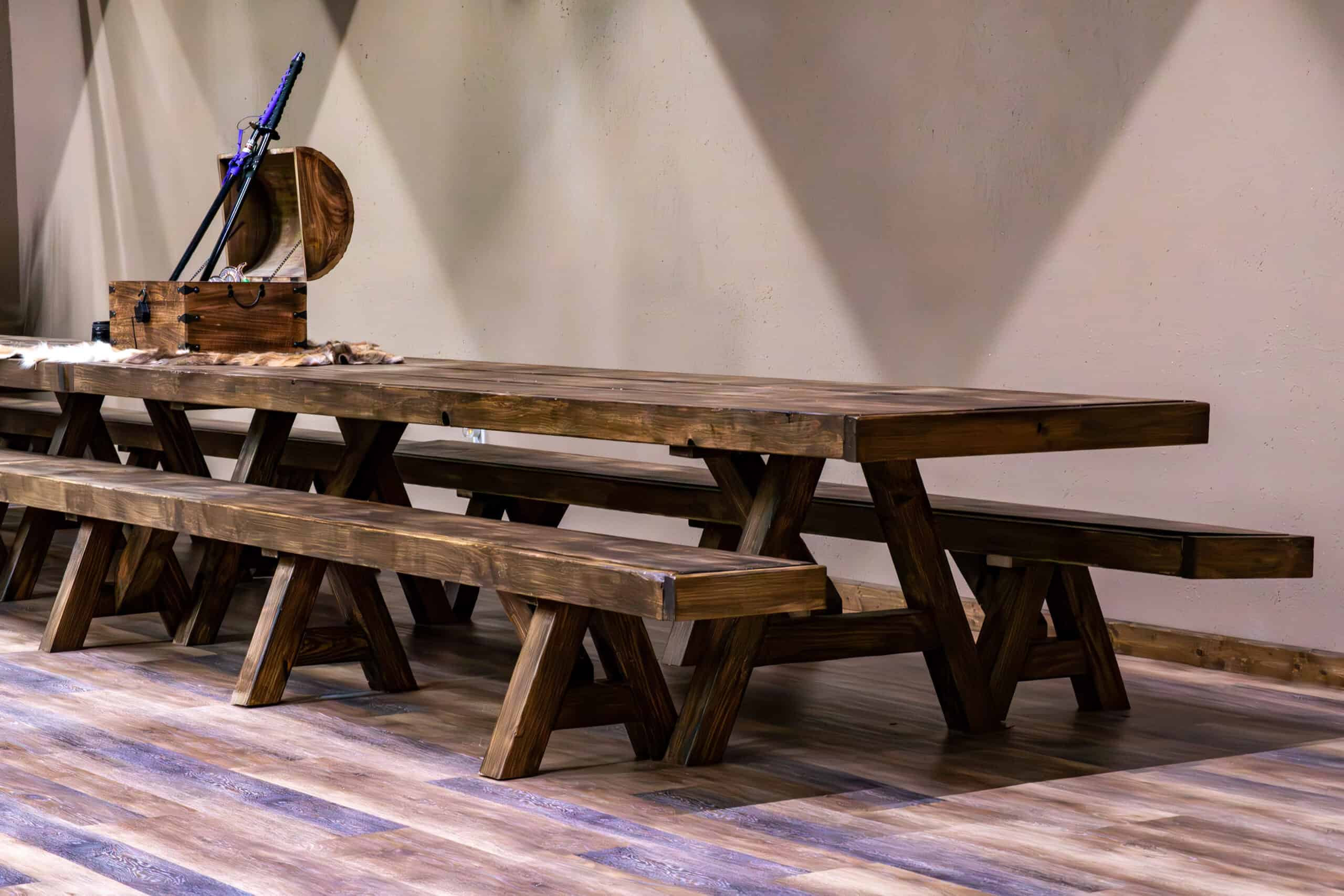 Mead hall viewing area at Longhouse martial arts academy Michigan